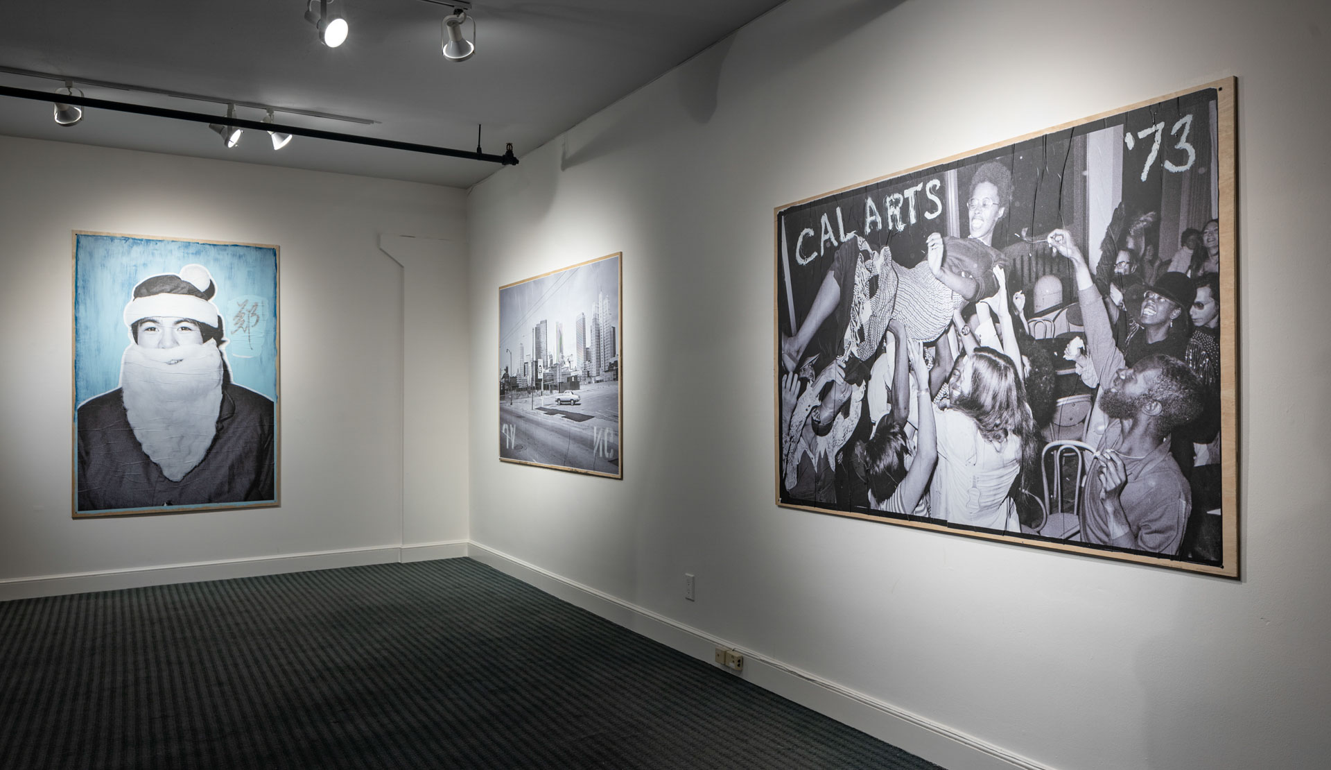 "Post No Jangs" Lee Gallery at Crowne Point Press. Installation photo by Henrik Kam